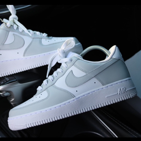 Nike grey Custom AF1 - Picture 1 of 2